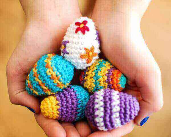 Mini Easter Egg Crochet Pattern
