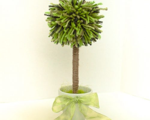 Pom Pom Topiary pom pom topiary-4