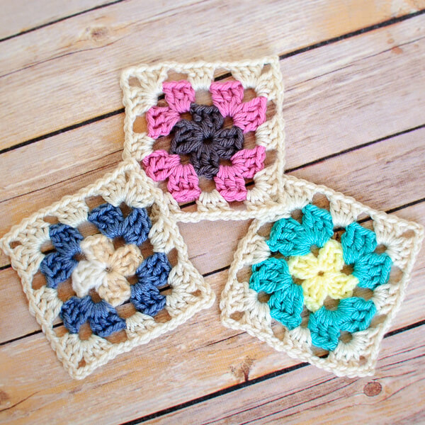 Crochet Granny Square Pattern