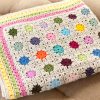 Cluster Burst Afghan Crochet Pattern cluster burst afghan crochet border pattern (1 of 6)