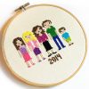 My Cross Stitch Family Portrait cross stitch family portrait-3