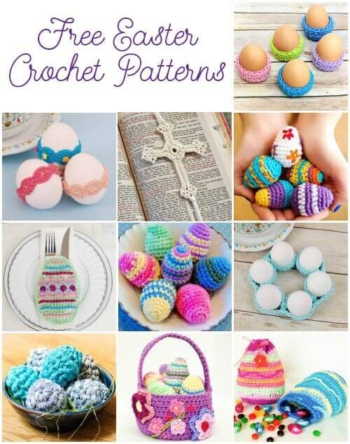 Free Easter Crochet Patterns - Petals to Picots