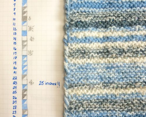 My Sky Scarf – January Progress 02.08 january sky scarf-1-3