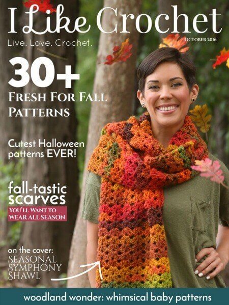 The October Issue of I Like Crochet Is Out! crochet-cover