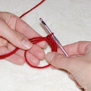 The magic ring crochet technique creates an adjustable loop that lets you control the size of the center hole of your work by pulling the tail to close the loop. 