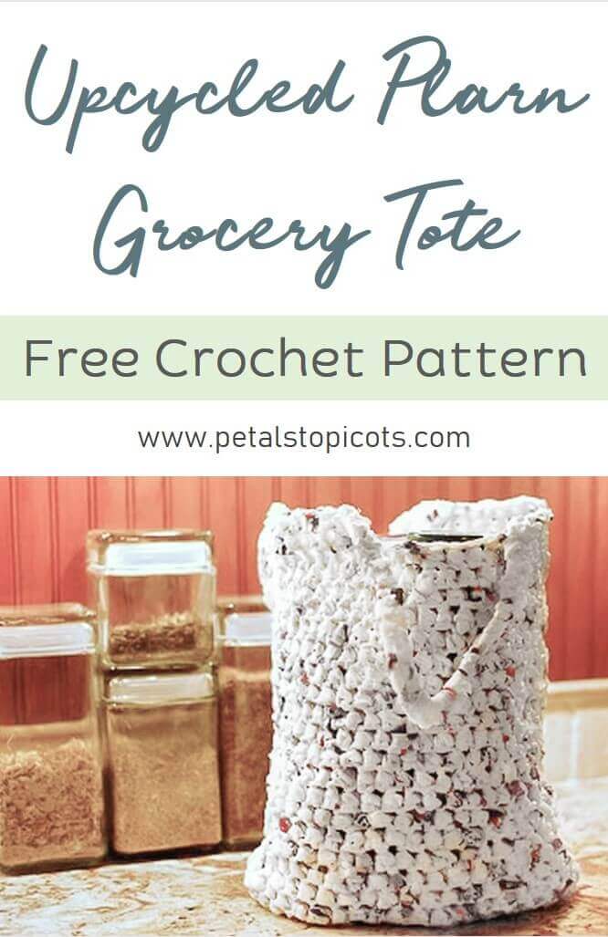 Upcycled Plarn Grocery Tote Pattern