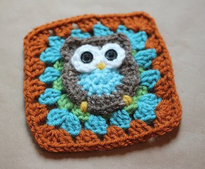 Owl Granny Square Pattern