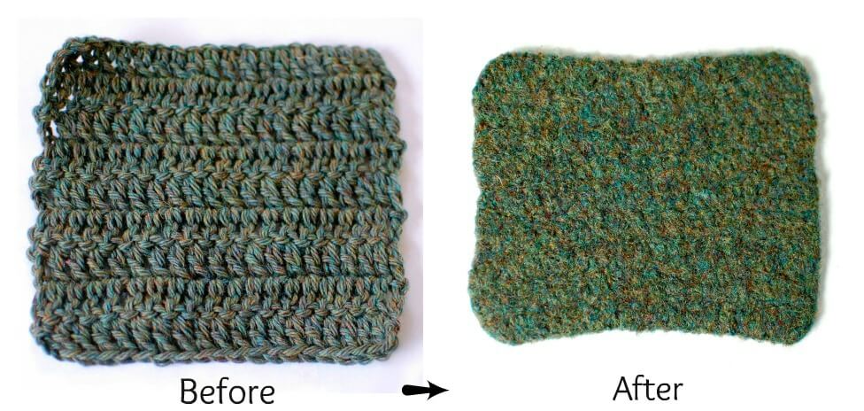 Felting Knitting & Crochet: What Is Felting? How To Felt? | www.petalstopicots.com