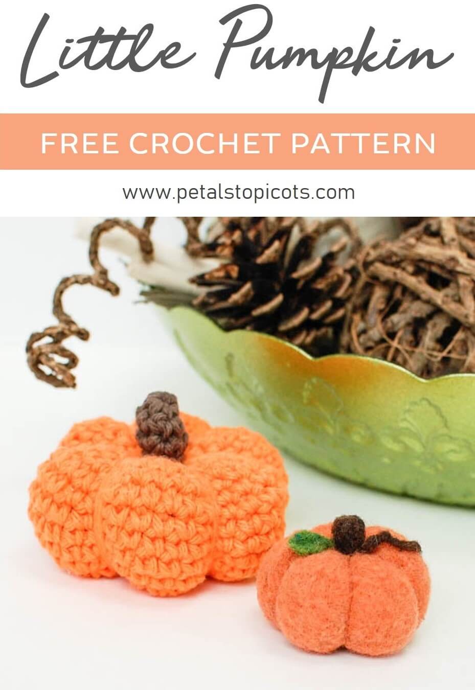 Crochet Pumpkin Pattern -  Pumpkin Amigurumi