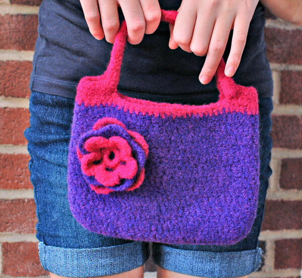 Felted Purse Crochet Pattern