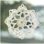 Pretty Picot Snowflake Pattern