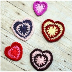 Rosebud and Leaf Pattern to Embellish a Burlap Wreath Valentine slider 2