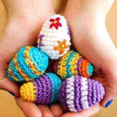 Mini Easter Egg Crochet Pattern