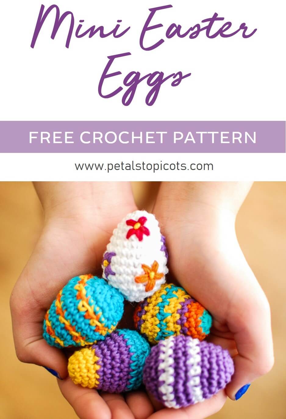 Mini Easter Eggs Crochet Pattern