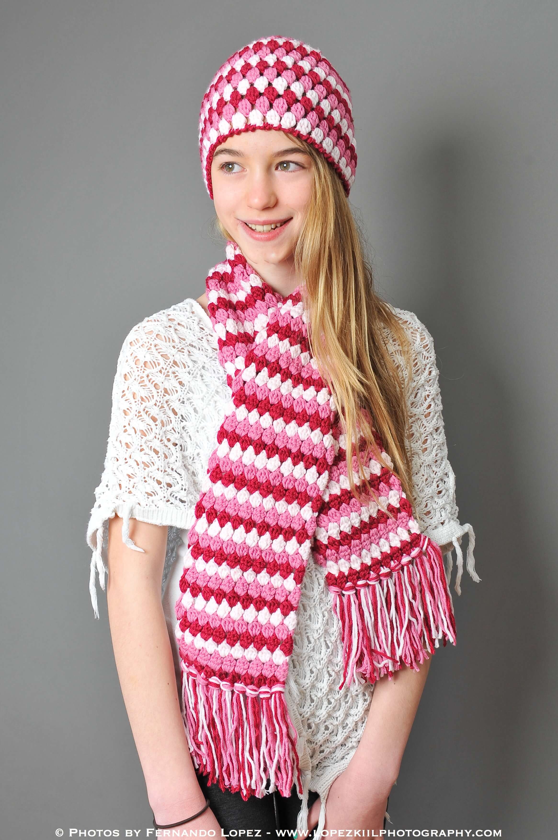 hat and scarf set