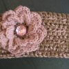 Crochet Ear Warmer Pattern with Flower - Image 2