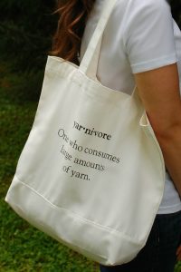 yarnivore tote