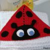 Ladybug Hooded Baby Towel