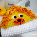 Lion Hooded Baby Towel