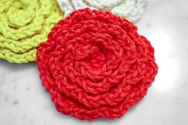 crochet flower pattern