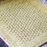 Tunisian Crochet Dish Drying Mat Tunisian Crochet Dish Drying Mat