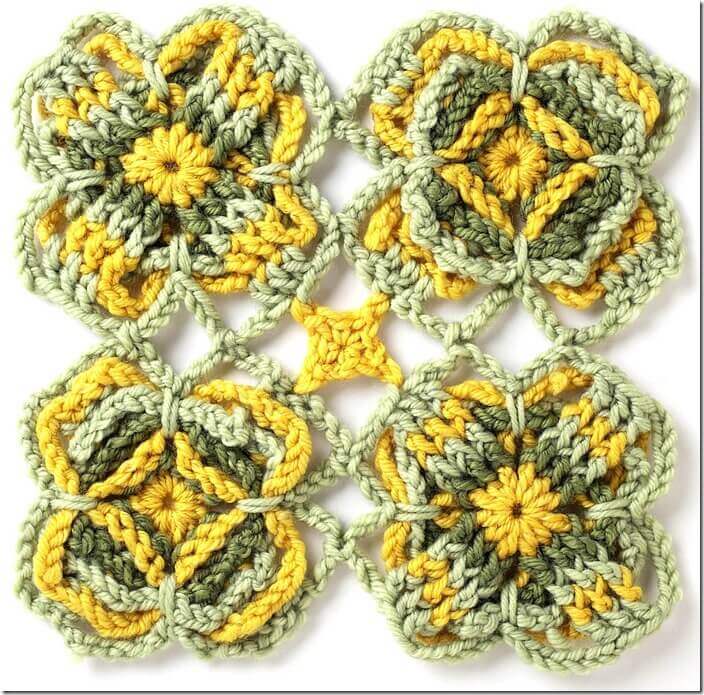 Free Motif Pattern from Connect the Shapes