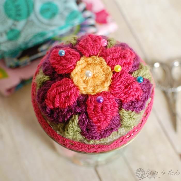 crochet pin cushion