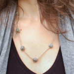 Wire Ball Crochet Necklace Wire Ball Crochet Necklace