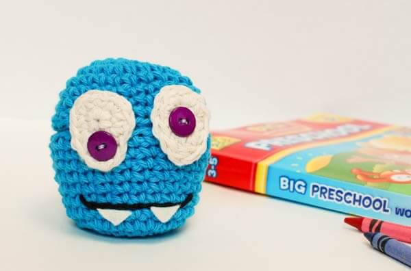 crochet monster cozy