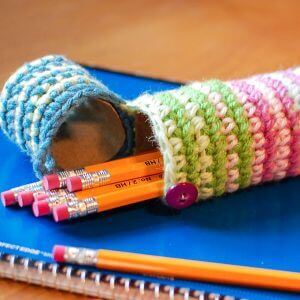 crochet pencil case pattern