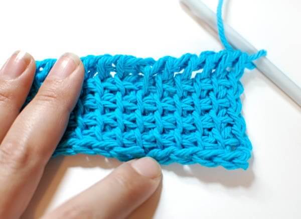 How to do Tunisian Simple Stitch