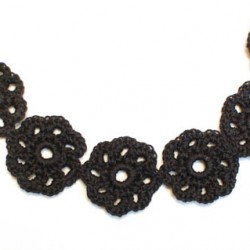 Crochet Flower Choker Pattern crochet flower choker (1 of 1)