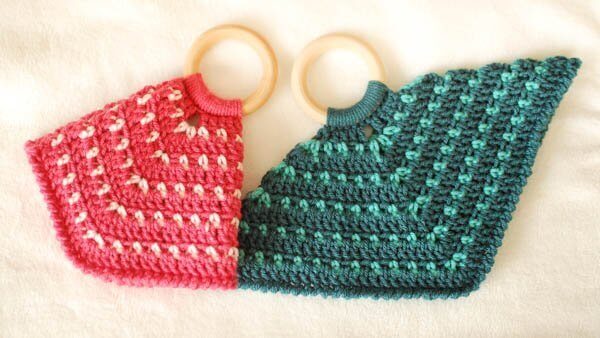 Teether Lovey Free Crochet Pattern | www.petalstopicots.com | #crochet