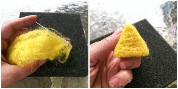 yellow angry bird pattern