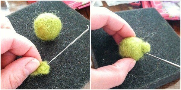 Angry Bird Bad Piggy Needlefelting Tutorial