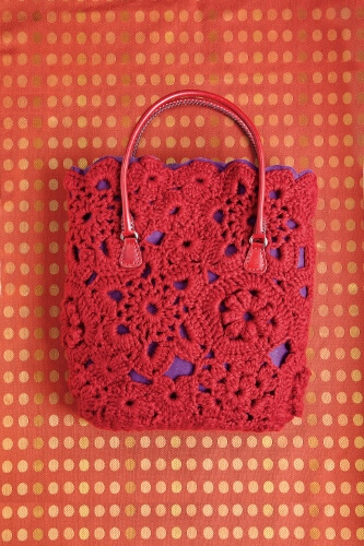 Mixed Motif Tote designed by Erika Knight