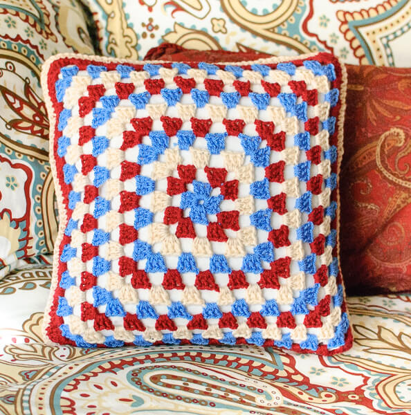 Granny Crochet Pillow Patterns