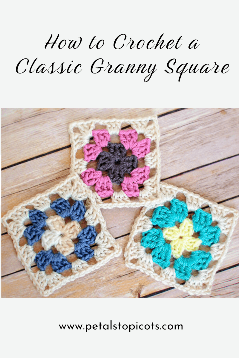 Crochet Granny Square Pattern