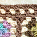 granny square afghan border (2 of 3)