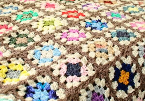 free granny square afghan pattern