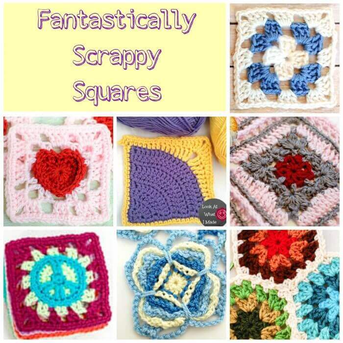 Free Motif Patterns | www.petalstopicots.com | #crochet #motif #granny #pattern #afghan #blanket