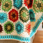 granny hexagon afghan border (3 of 5)