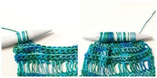 How to Crochet Broomstick Lace | www.petalstopicots.com