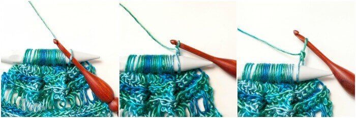 How to Crochet Broomstick Lace | www.petalstopicots.com