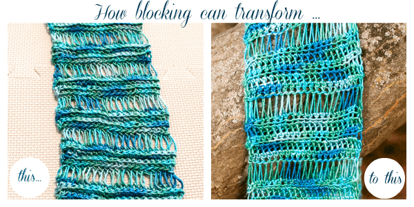 How to Block Knit and Crochet Items | www.petalstopicots.com