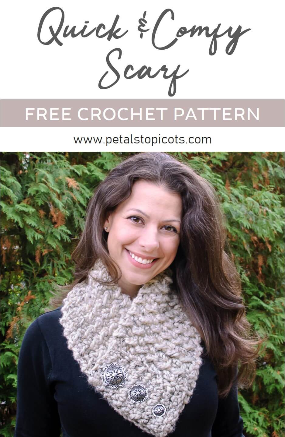 Quick and Comfy Crochet Scarf Pattern