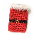 Santa Crochet Gift Card Holder Santa Crochet Gift Card Holder