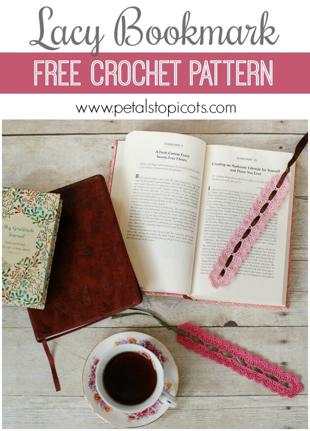 Pretty Lace Crochet Bookmark Pattern