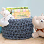chunky crochet basket pattern (1 of 2)