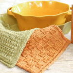 Simple Textured Stitch Knit Dishcloth Pattern